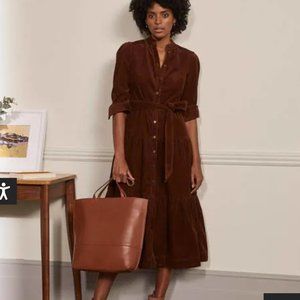 Boden Ellen Tiered Shirt Dress